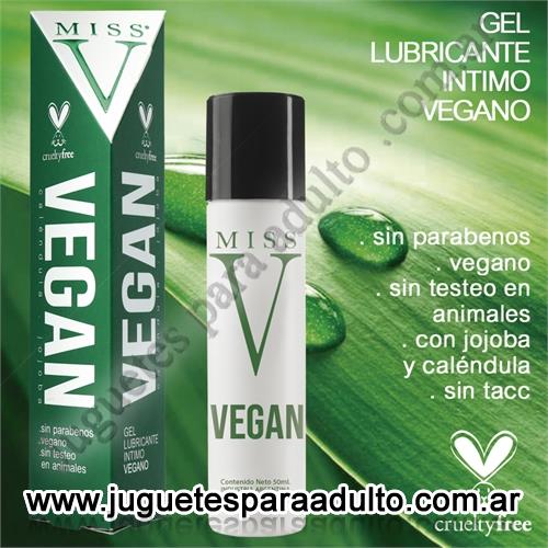 Aceites y lubricantes, Lubricantes neutros, Gel intimo lubricante Vegano